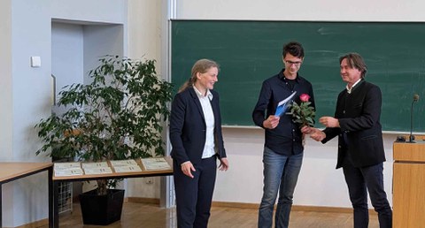 Übergabe des Ohde-Preises an Hern Ludwig