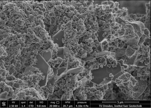 Mikroskopische Aufnahme des Heisskalkes