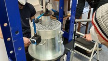 Pfahlversuch in Geotechnische Untersuchungen