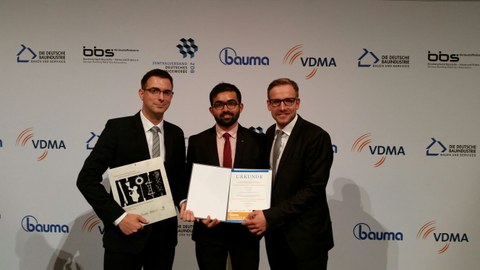 Preisträger bauma Innovationspreis 2016