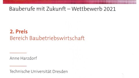 Urkunde Auf IT gebaut Anne Harzdorf