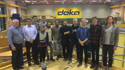 Gruppenbild Doka Exkursion