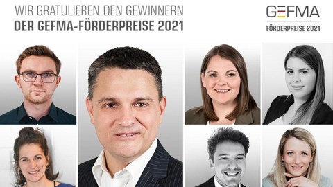 Preisträger des GEFMA-Förderpreises 2021 im Porträt.