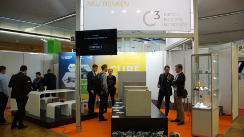 C³ Messestand BAU2019