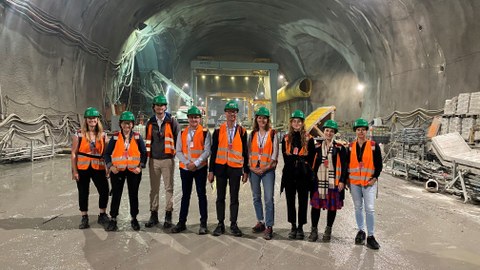 Gruppenfoto IBB Semmering-Tunnel