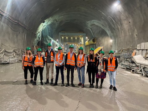 Gruppenfoto IBB Semmering-Tunnel