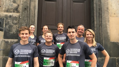 Gruppenbild Teilnehmer REWE Team-Challenge 2018