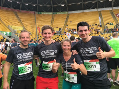 Gruppenbild Team BauabLAUF 1