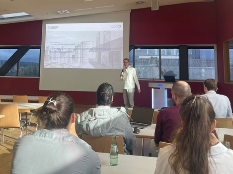 Vortrag Florian Härtel beim 33. BBB-Assistententreffen in Aachen