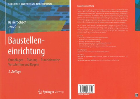 Einband Baustelleneinrichtung Band 3