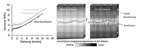 Zugverhalten von TRC