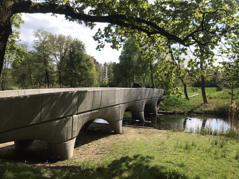 3D-gerdruckte Brücke in Eindhoven