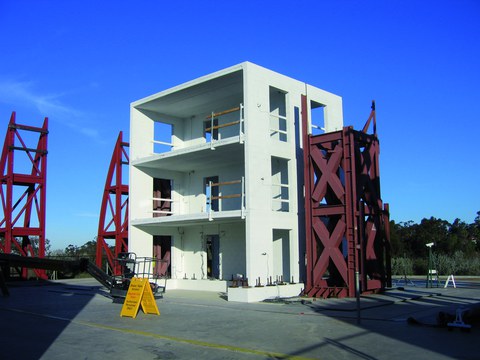 Unique Testing facilities of UCSD: The big Shaking Table