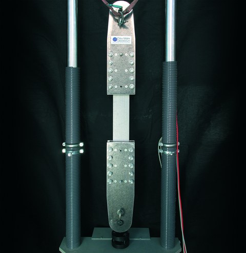 Setup of a cyclic tensile test