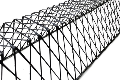 Textile latticed girder