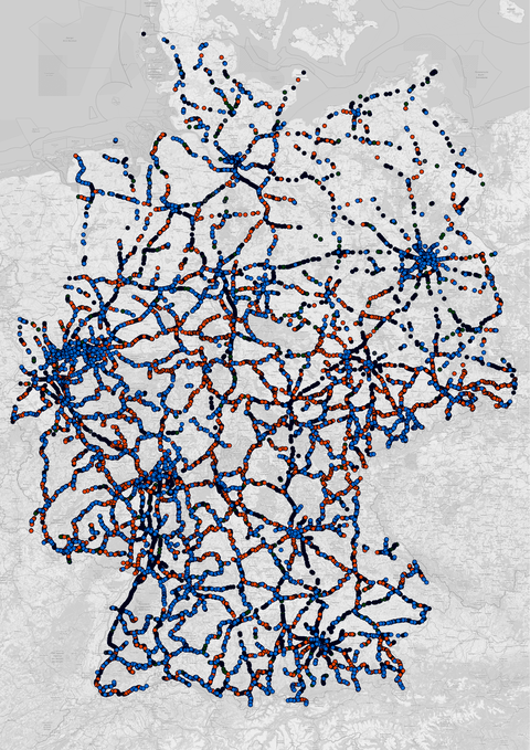 Railway bridges in Germany
