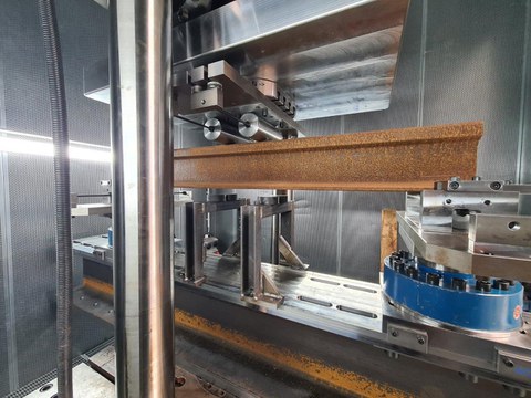 Fatigue test setup