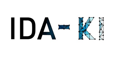 Grafik zeigt das Logo von IDA-KI