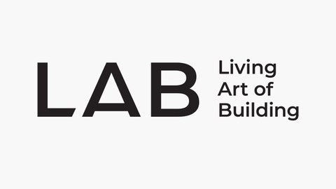 Grafik zeigt das Logo von LAB Living Art of Building