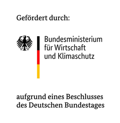 Bild zeigt das Logo des Bundesministeriums für Wirtschaft und Klimaschutz