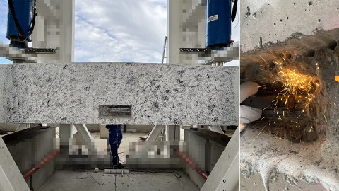 Foto zeigt die Versuchsanlage von Hentschke Bau in Bautzen