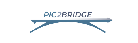 Grafik zeigt das Logo zum Forschungsprojekt pic2bridge