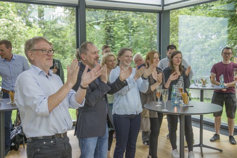 Impressionen von der Verkündigung zur Bewilligung der zweiten Förderperiode im SFB/TRR 280