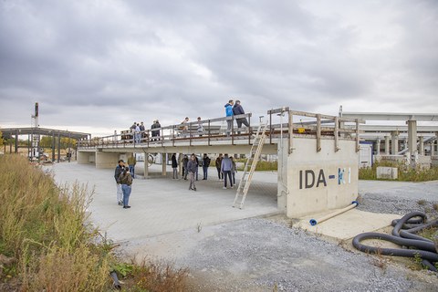 Besuch der Forschungsbrücke OpenLAB bei Hentschke Bau in Bautzen