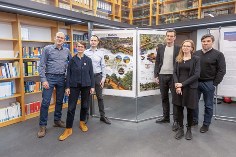 Gewinner des Studierendenwettbewerbs zur Geh- und Radwegbrücke Südpark gekürt