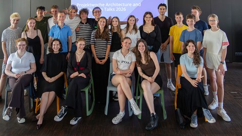 Projektwoche: Schülerinnen und Schüler entwerfen für die BUGA 2033!