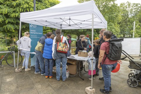Die Fakultät Bauingenieurwesen zu Gast beim Westhangfest Dresden-Gorbitz 2026