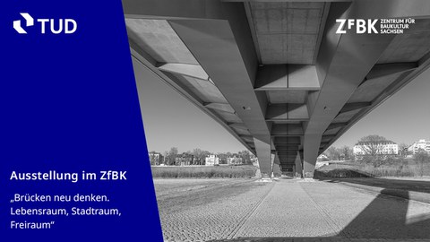 Der weite ungenutzte Raum unter der Walschlösschenbrücke Dresden