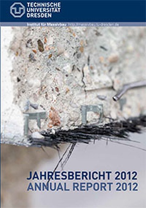 Picture shows the cover page of the annual report 2012