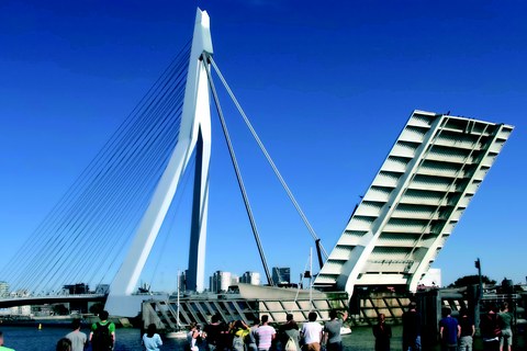 Brückenexkursion Erasmusbrücke Rotterdam