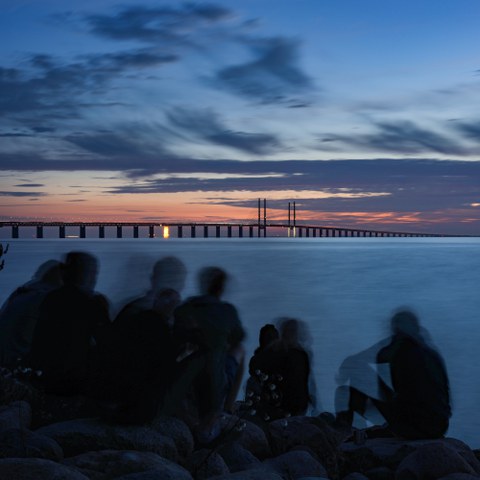 Foto zeigt Oeresundbrücke