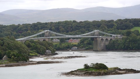 Menai-Hängebrücke
