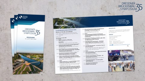 Grafik zeigt Faltblatt zur Einladung DBBS 2026