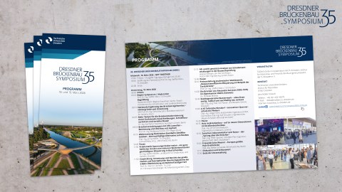 Grafik zeigt Faltblatt zur Einladung DBBS 2026