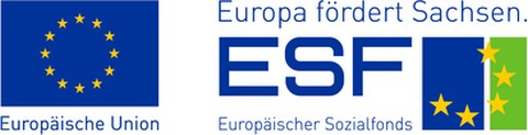 ESF-EU-Logo Sachsen
