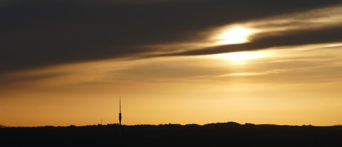 Sonnenaufgang Über Dresden