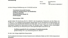 Notifizierungsbescheid Seite1