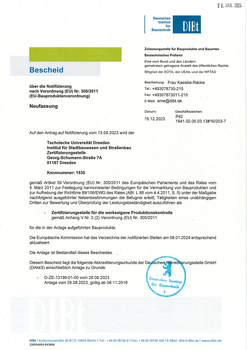 Notifizierungsbescheid Seite1