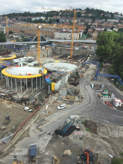 Baustelle Stuttgart-21