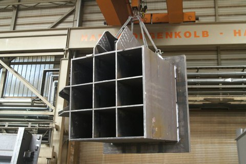 Stützenfuß für das Kraftwerk Boxberg