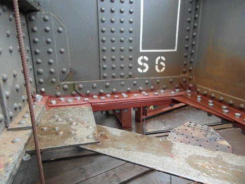 Querträgerverstäkrung der Rendsburger Hochbrücke