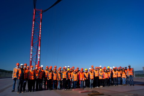 Gruppenbild der Exkursion 2015