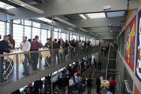 Fachdiskussion in den Pausen