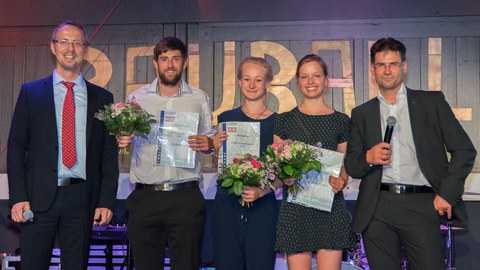 Gruppenfoto der Preisträger