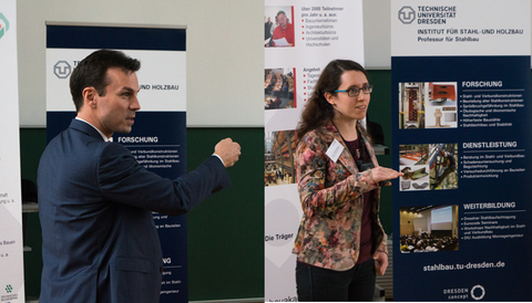 Bild 4: Vorträge im Block 2 – Prof. Dr. Andreas Taras (UniBW München) und Svenja Holt-kamp M.Sc. (TU Dortmund)