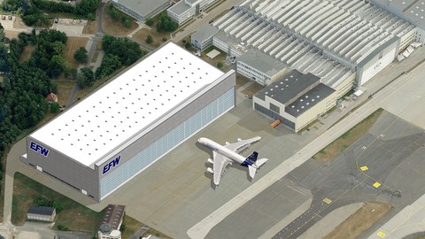 Erweiterung Hangar A230 